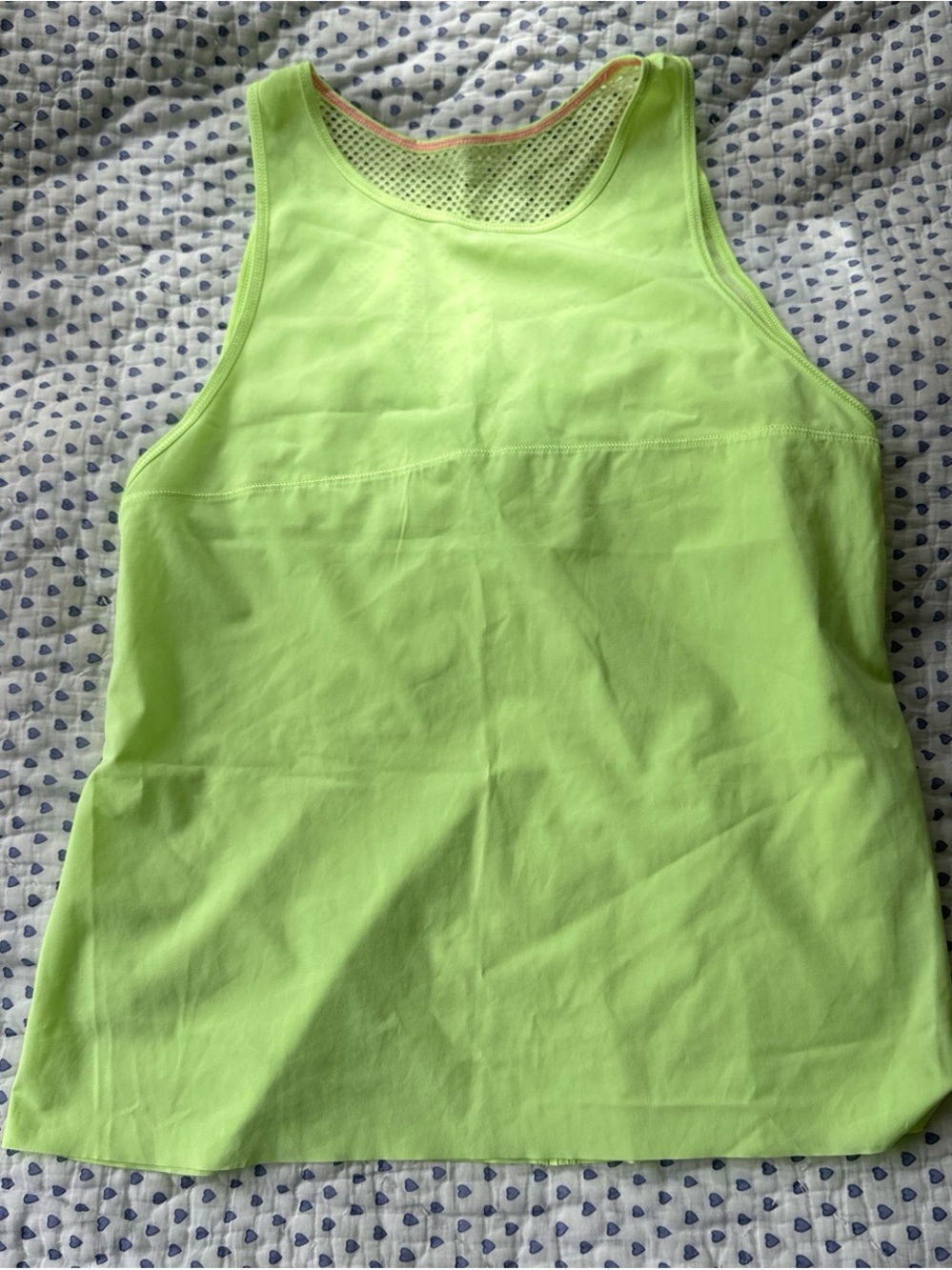 lululemon athletica ivivva Neon Lime Tank Top